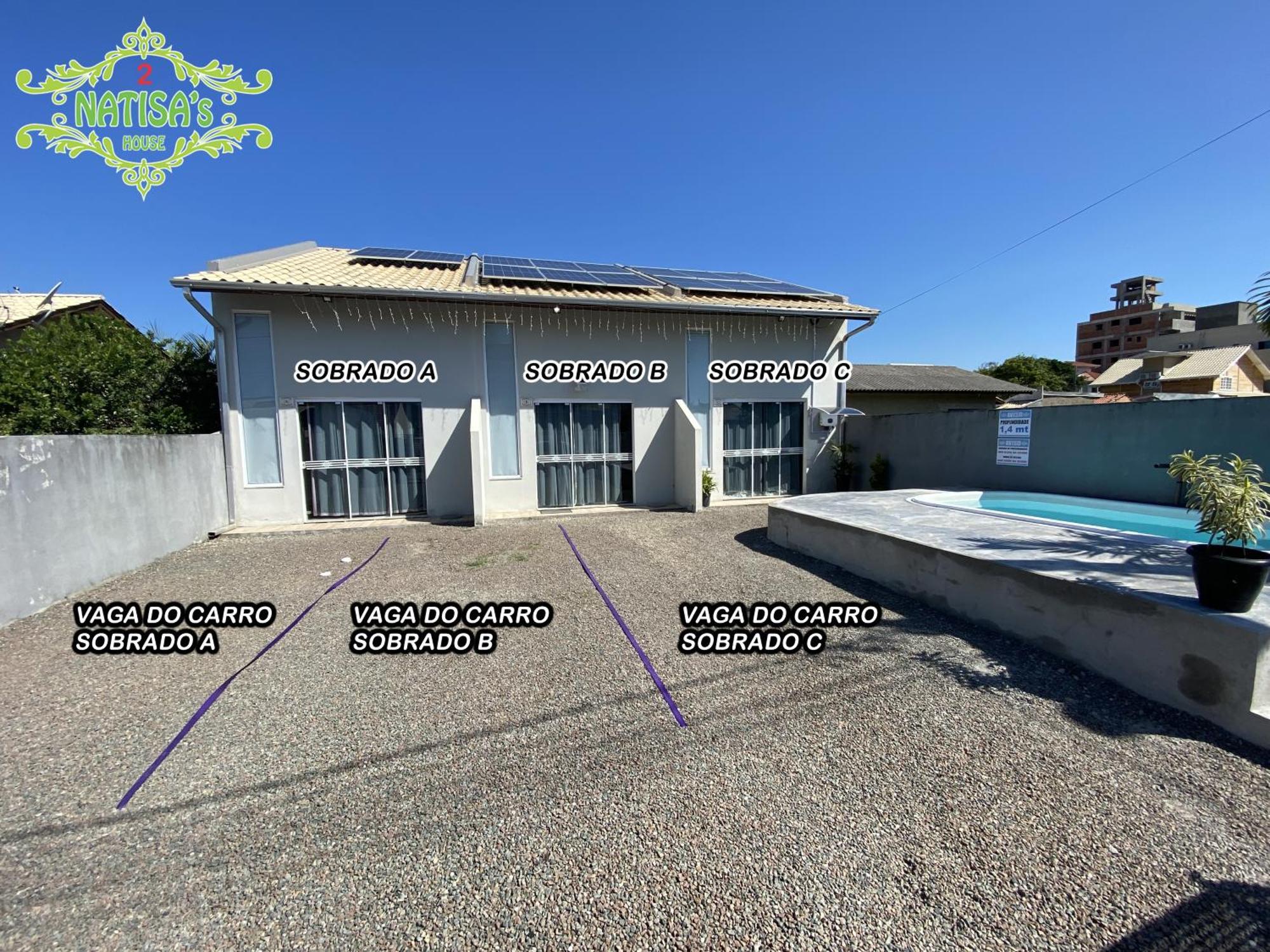 Sobrados Aconchegante Com Piscina "Natisashouse" Villa บอมบินญัส ภายนอก รูปภาพ